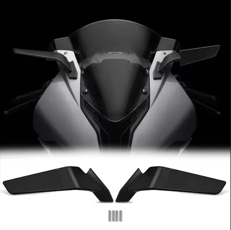 

Motorcycle Wing Rearview mirror Side Mirrors aluminium black Rearview mirrors For BMW S1000RR 2009-2018 2010 2011 2012 2013 2014