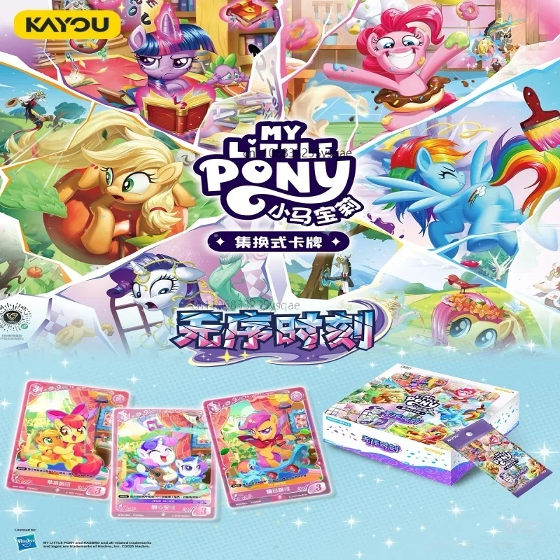 

KAYOU Genuine My Little Pony Card Moment of Disorder Series Friendship Magic Cute Princess Anime Collection Card Toys Gift