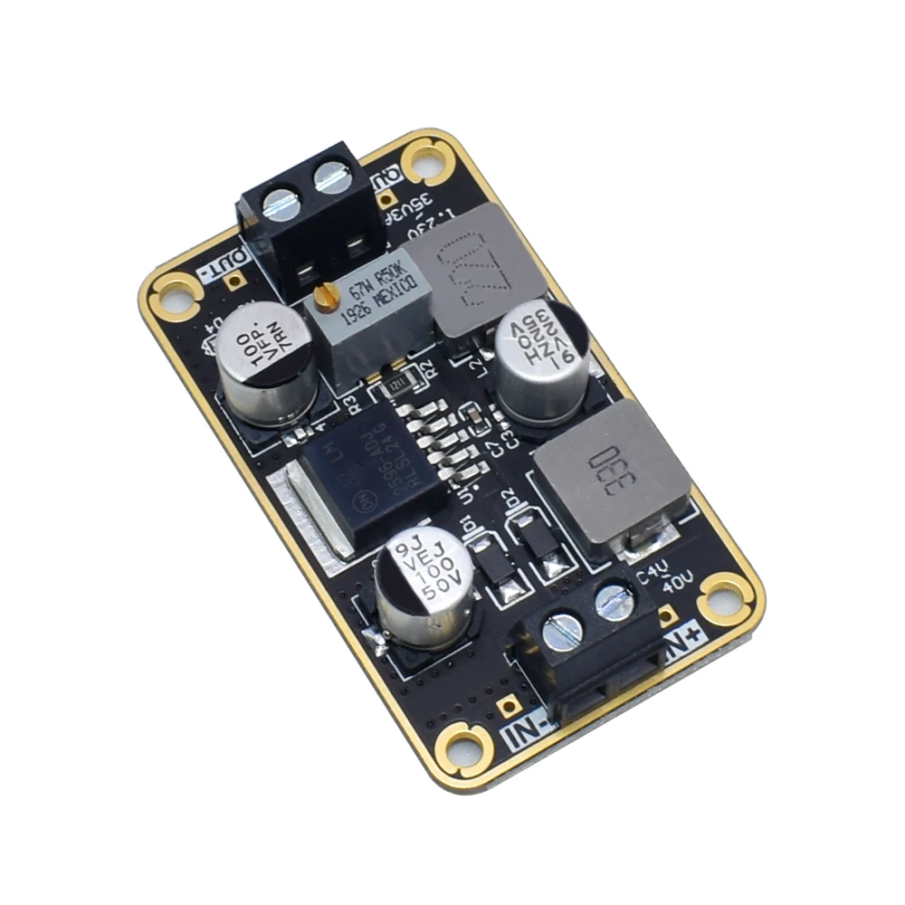 High quality DC-DC adjustable step-down power supply module LM2596-ADJ DC 4V-40V to 1.23-35V 3A regulator