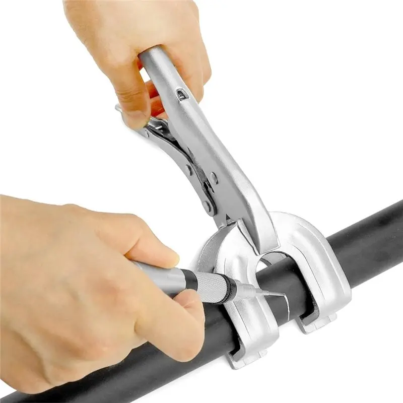 BMBY-Metal Welding Clamp Plier U-Shaped 9 Inch 2 Pcs Multifunctional Welding Locking Pliers Quick-Lock Release