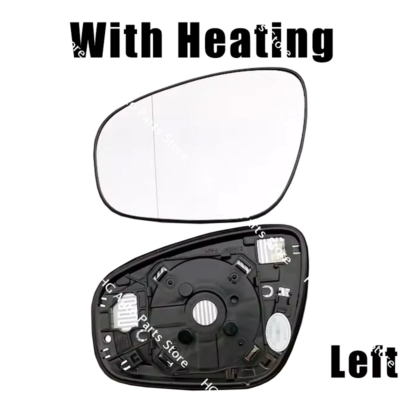 87961-0N050 87931-0N060 لتويوتا كراون 2015-2019 اكسسوارات السيارات الجانب مرآة الرؤية الخلفية العدسات عدسة زجاجية عاكسة مع ساخنة