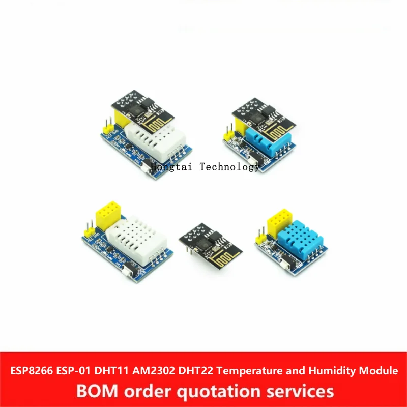 ESP8266 ESP-01 ESP-01S DHT11 AM2302 DHT22 Temperature and Humidity Sensor WiFi Node Module