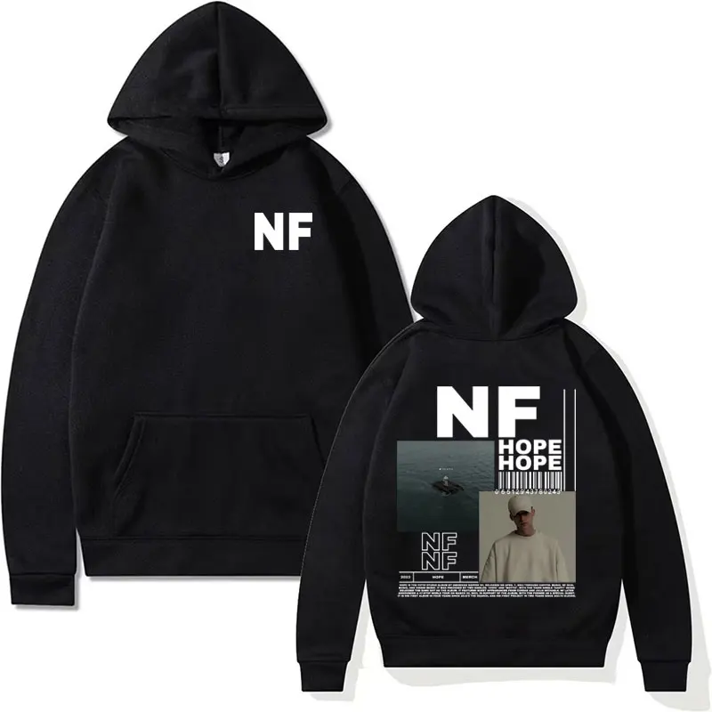 

Rapper NF Hope Album Tour 2024 Обложка графические толстовки мужские повседневные Y2k толстовки с длинным рукавом унисекс в стиле хип-хоп