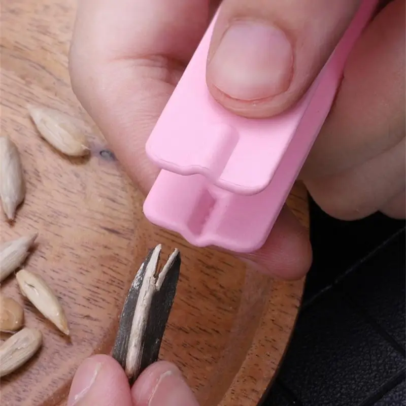 Melon Seed Pliers Convenient Innovative Pocket Highest Rated Actual Best Seller Kids Kitchen Gadgets Save Time Shelling Clip