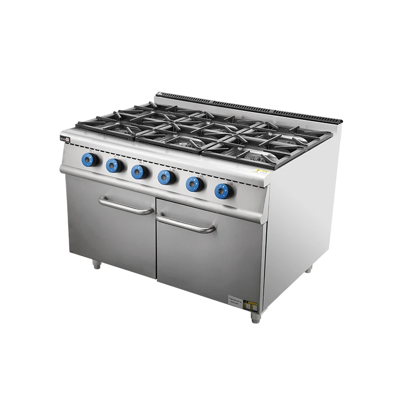 

Роскошная газовая плита с 6 конфорками и духовкой по низкой цене