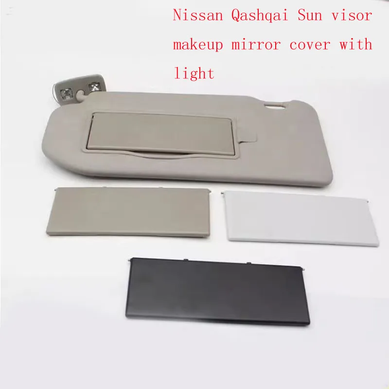 For nissan Qashqai  2016-2021 makeup mirror cover, sunshade cover, makeup lamp flip cover, sunshade cover