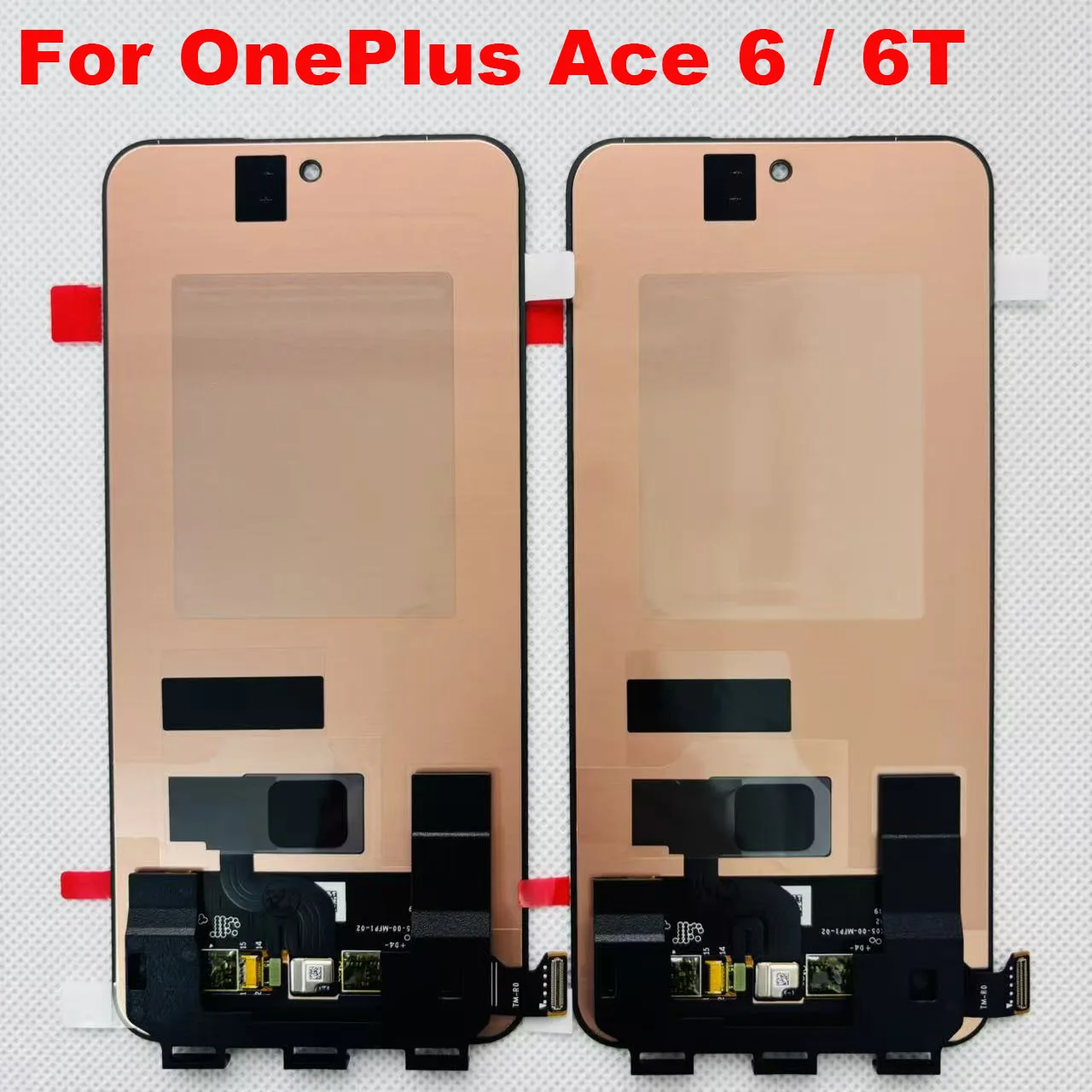 6.83 "Originele 165Hz AMOLED Voor OnePlus Ace 6 PLQ110 Lcd Touch Screen Panel Assembly Voor OnePlus Ace 6T PLR110 LCD