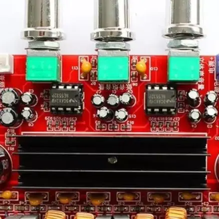 

XH-M139 2.1 Channel Digital Audio Board 12V-24V For TPA3116D2 Chipset 50W Stereo 100W Subwoofer Module