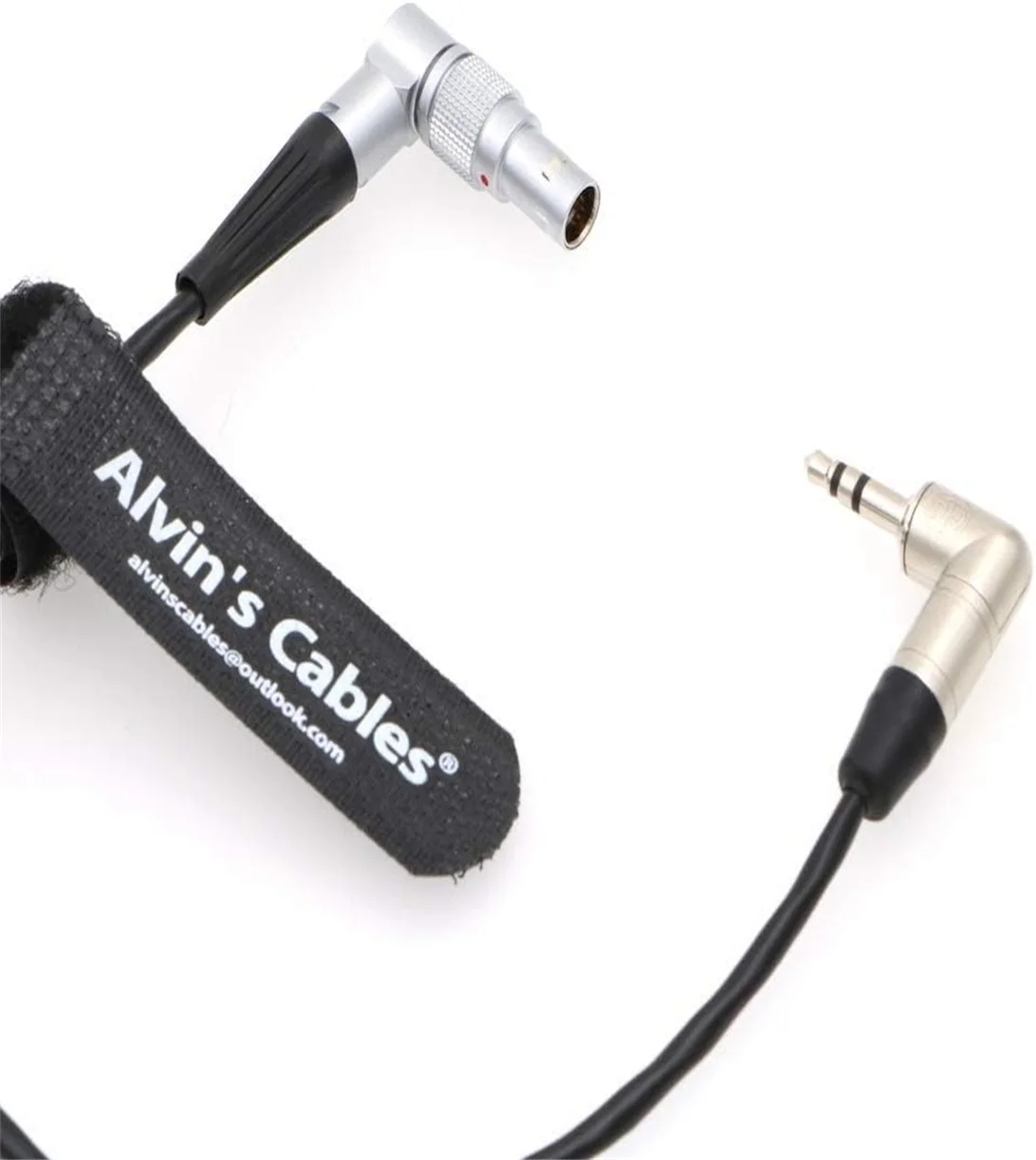 

Alvin's Cables Tentacle Sync Adapter Cable Tentacle Timecode Generator 3.5mm to ARRI Alexa Sound Devices 5 Pin Connector 12 o'cl