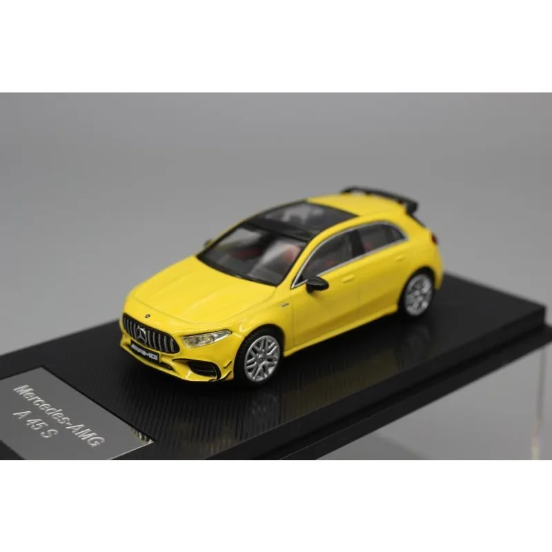 1:64 W177 نموذج سيارة بأربعة أبواب مصنوع من خليط معدني، للمراهقين للعب مع، للبالغين للتزيين، هدية المهرجان.