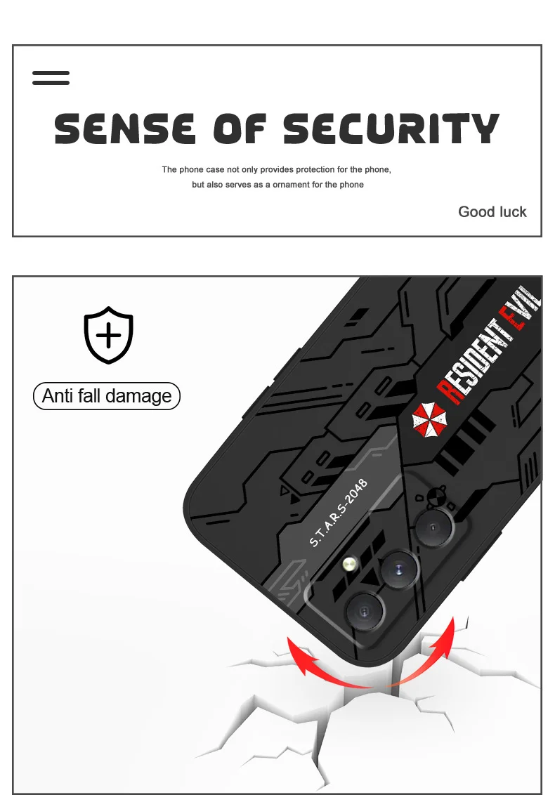 Doomsday Crisis Handyhülle für Samsung Galaxy A55 A35 A25 A15 A56 A36 A26 A16 A06 A05 A05S A54 A34 A24 A14 A04 A04S A04E 4G 5G C – Detail 3