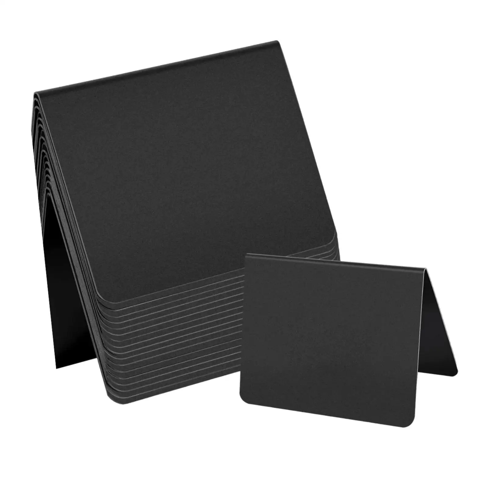 16個入りミニ黒板サイン、黒板席札、テーブルサイン、小さなチョークボード、メニュー、テーブル番号、屋外フードスタンド、ビュッフェ用