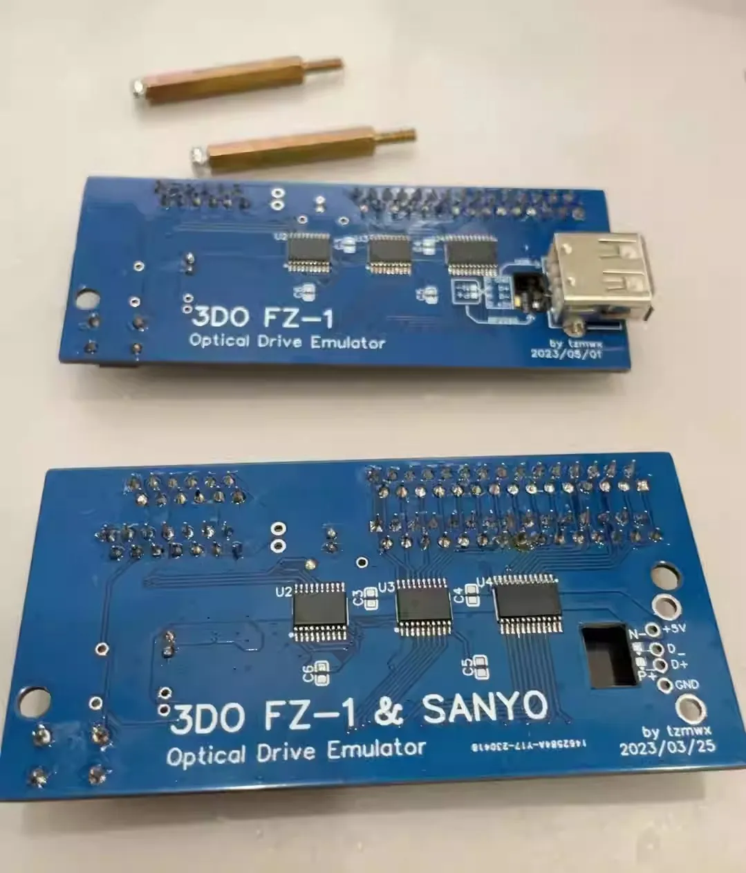 Chargeur USB 3DO pour FZ-1 émulateur de lecteur optique USB ODE Console de jeu 3do Clodrive