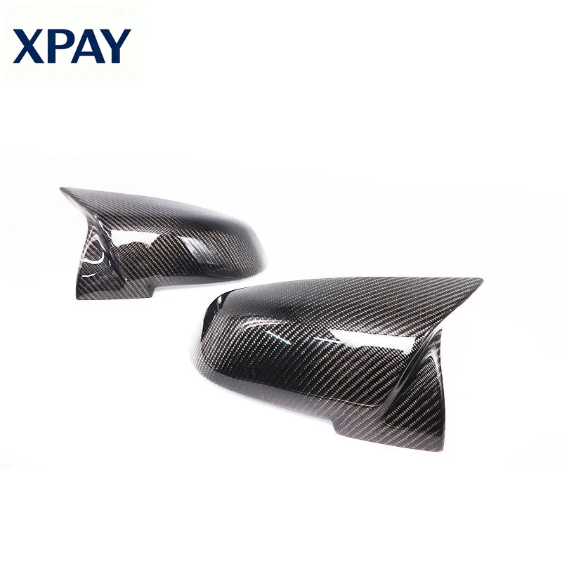 Car New For BMW 12 3 4 Series F20 F30 F31 F32 F36 2012 + 320i 328i 330d 335i M3 M4 Replacement Real Carbon Fiber Rear View Mirro