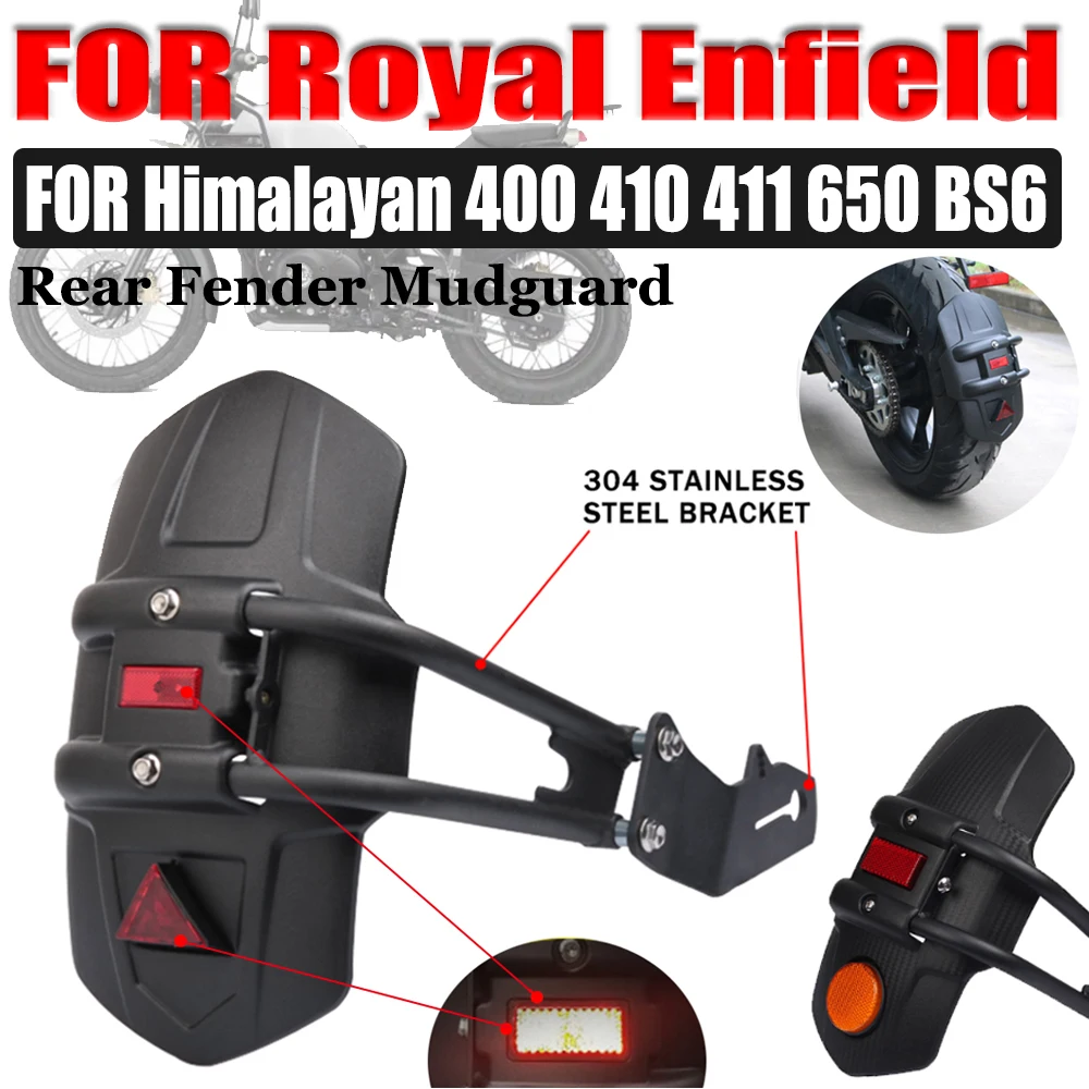 

For Royal Enfield Himalayan 400 410 411 650 BS6 Motorcycle Accessories Rear Fender Mudguard Wheel Splash Guard Cover Protector