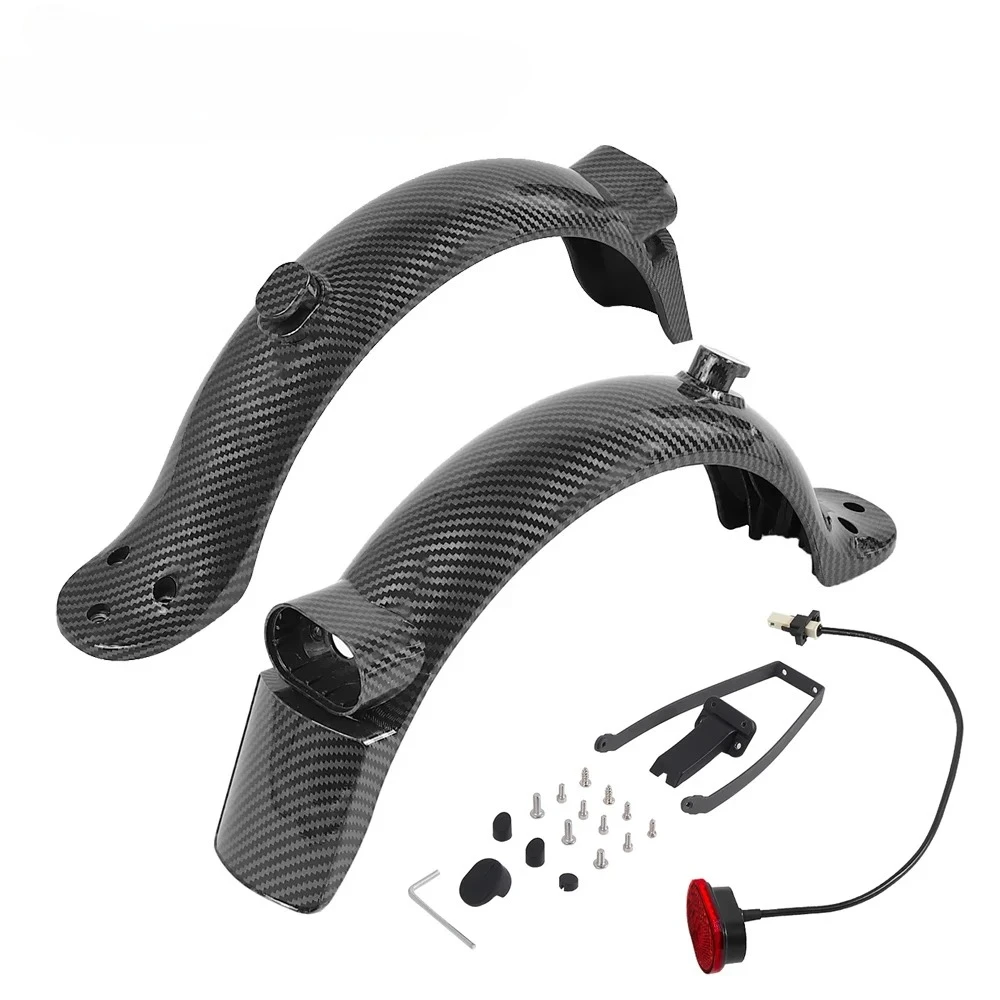 para-xiaomi-mi3-pro-pro-2-traseiro-de-fibra-de-carbono-paralama-enrolamento-protecao-enrolador-scooter-eletrico-fender-pecas-da-luz-traseira