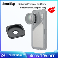 SmallRig Universal T-mount to 37mm Threaded Lens Adapter Ring for Samsung S24 Ultra Phone Cage 4601 for Cage with T-Mount - 4603