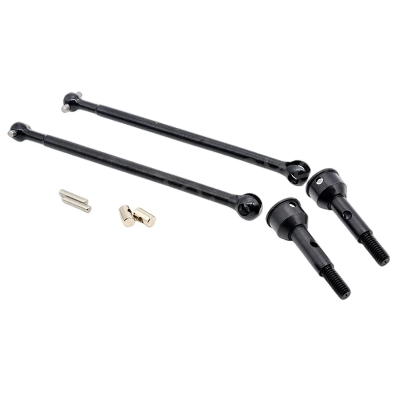 2Pcs ZD Racing 1/10 DBX-10 10421-S RC Buggy Desert ROCKET Truck Car Accessories Metal Front Dog Bone CVD Drive Shaft 7503