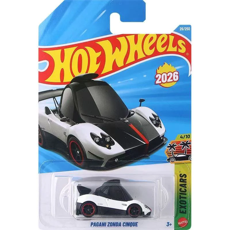 2026 جديد Hot Wheels C4982 نموذج سيارة SF90 MX-5 RAIJIN EXPRESS Diecast محاكاة مجموعة لعبة #4
