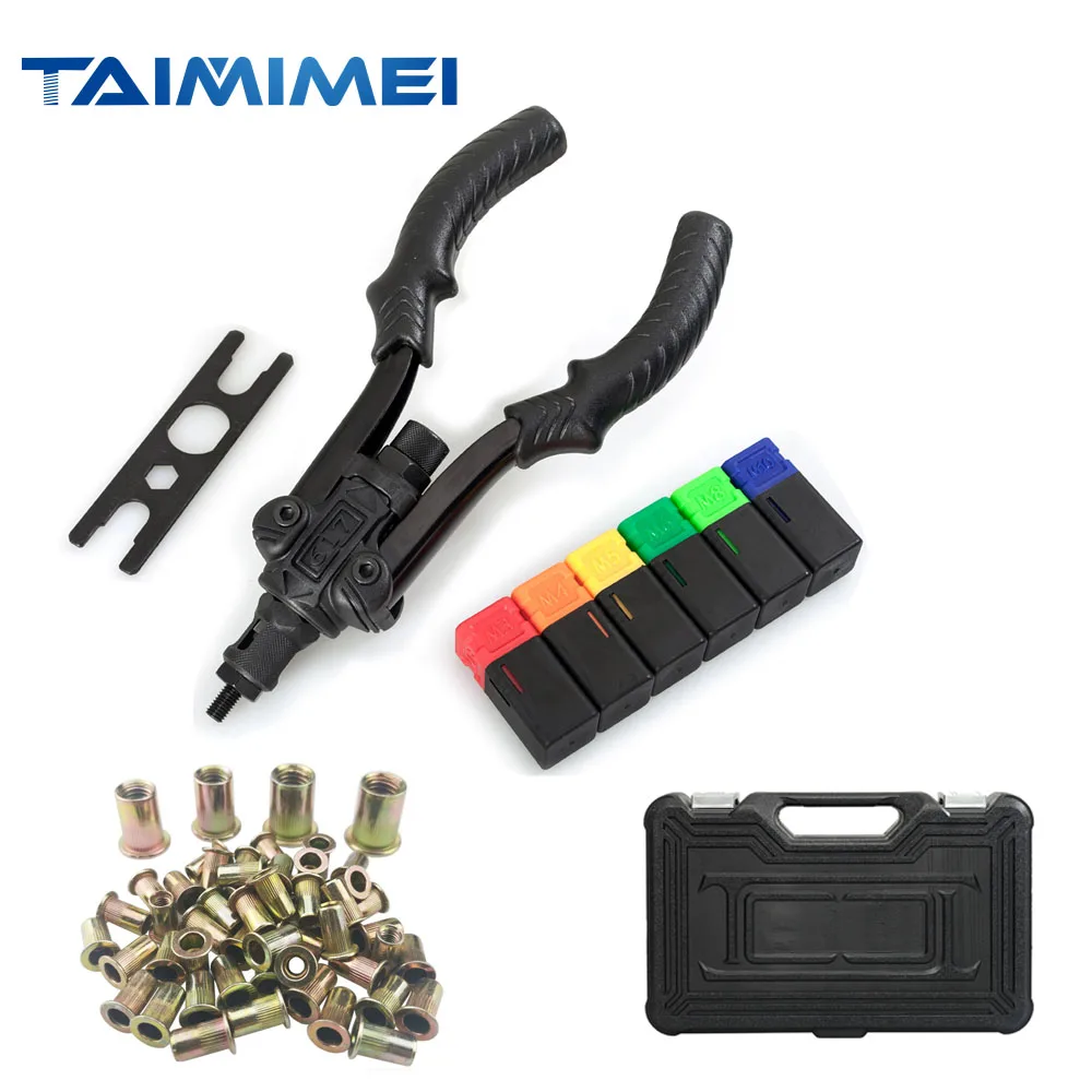 TAIMIMEI BT-617 rivetto dado strumento rivetto Setter Kit manuale rivetters inserire a mano Rivet Tools