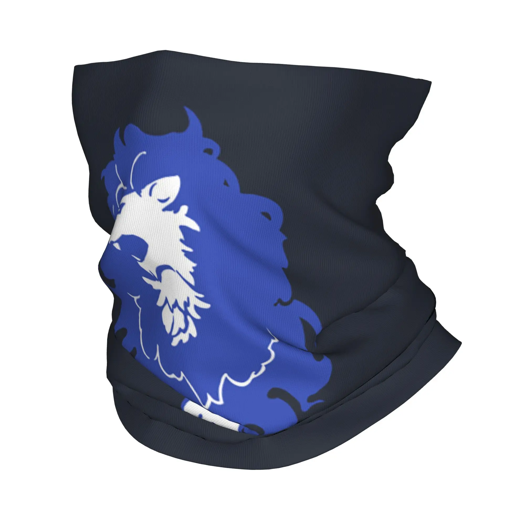 

BIIHUDU Blue Lion Splatter Bandana, многофункциональная маска-шарф с принтом, повязка на голову, для езды, унисекс, для взрослых