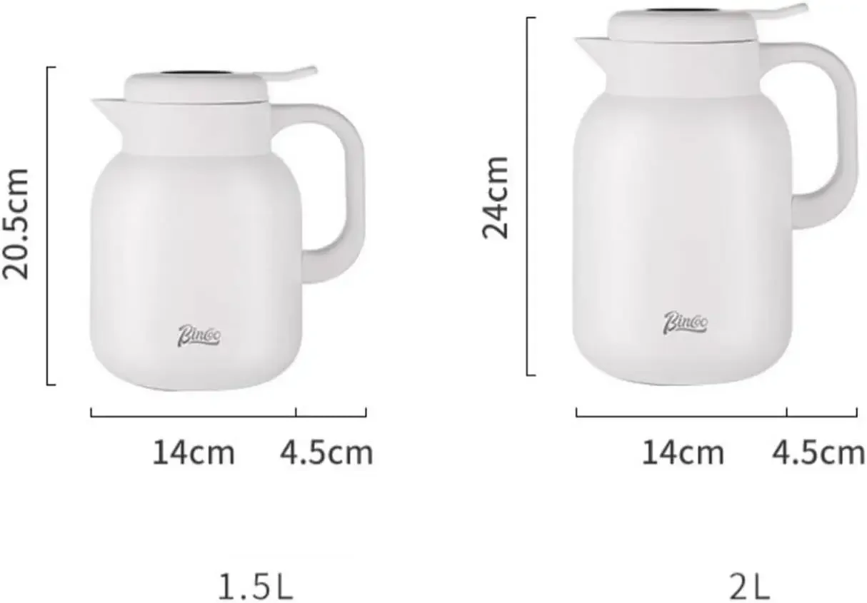 Electric Kettle Insulated Tea Pot Stainless Steel Insulated Bottle Large Capacity Hot Water Bottle Intelligent Temperature Displ