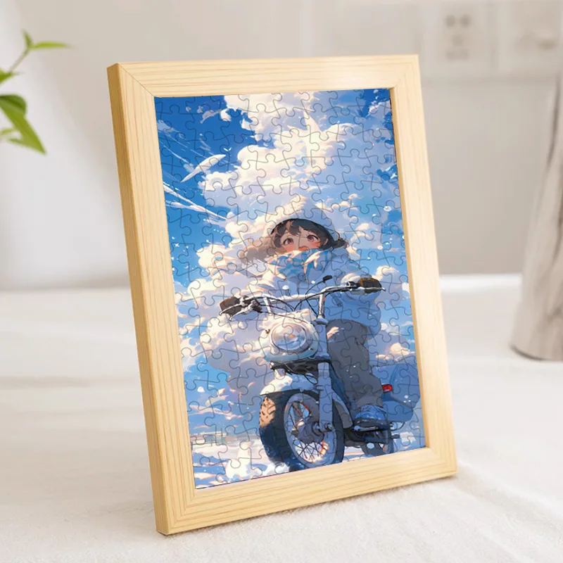 大人用ミニジグソーパズル、減圧おもちゃ、教育ゲーム、暖かい冬の池、家族向け、テストチューブ、150個