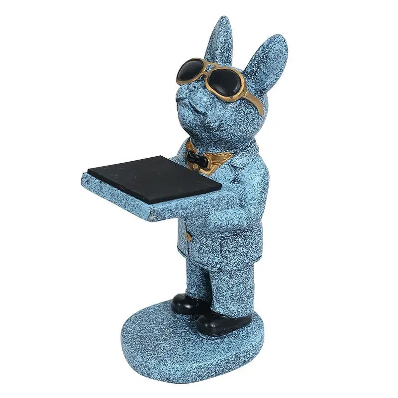 Trendy Watch Display Stand, Electroplating Cartoon Bear, Animal Resin Ornaments, Jewelry Storage Rack, Watch Holder Figure Stand