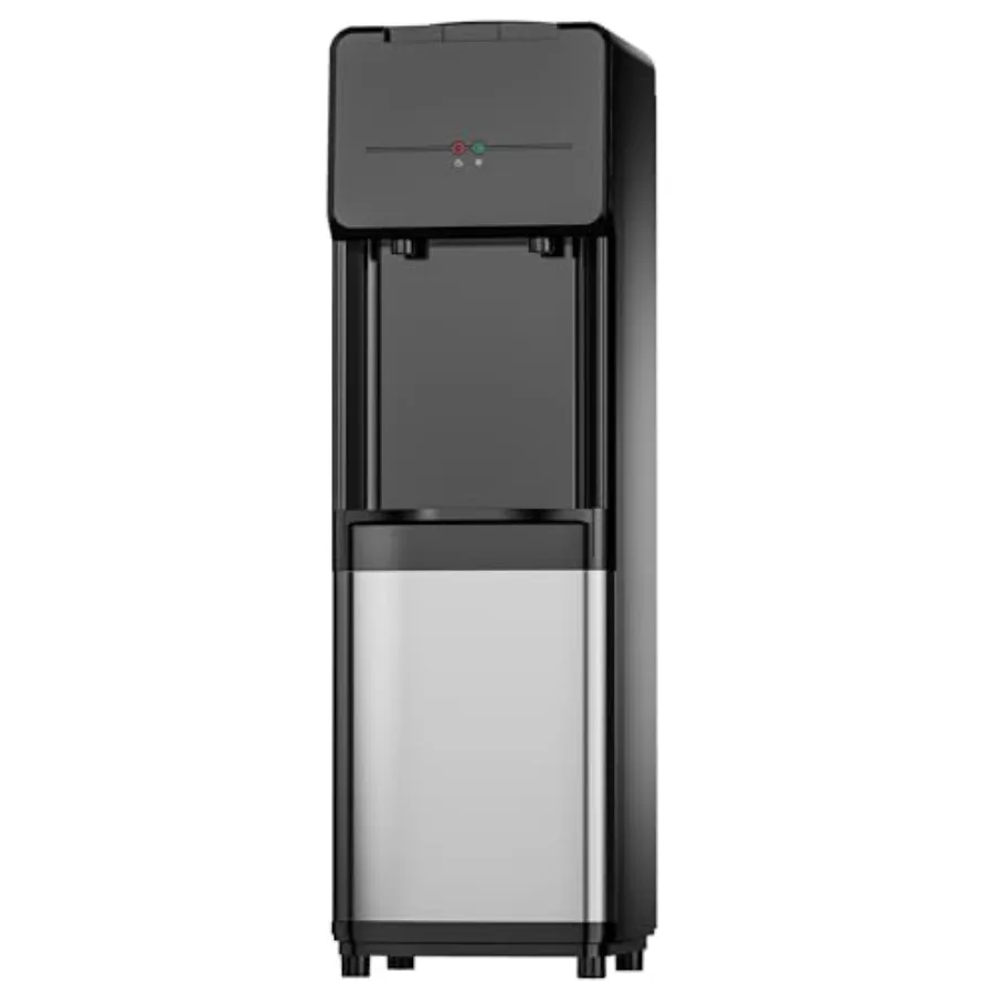 

Top Loading Water Dispenser, Hot and Cold Water Cooler for 3 or 5 Gallon Bottles, Child Safety Lock, Water Cooler Dispenser for