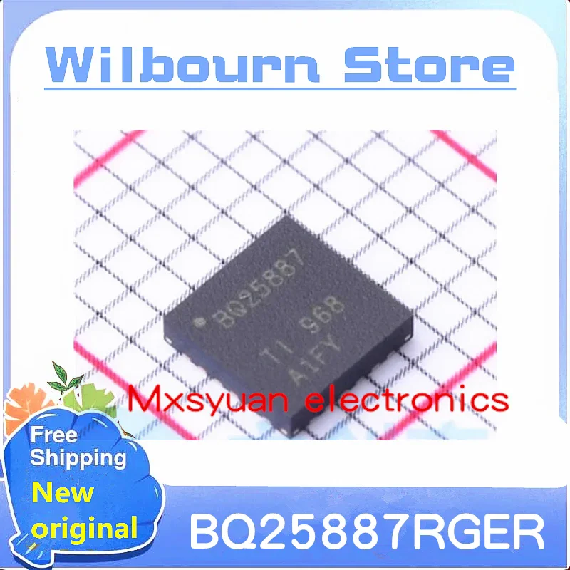 

5PCS~50PCS/LOT BQ25887 BQ25887RGER BQ25887RGET VQFN24 Mxsyuan 100% New original