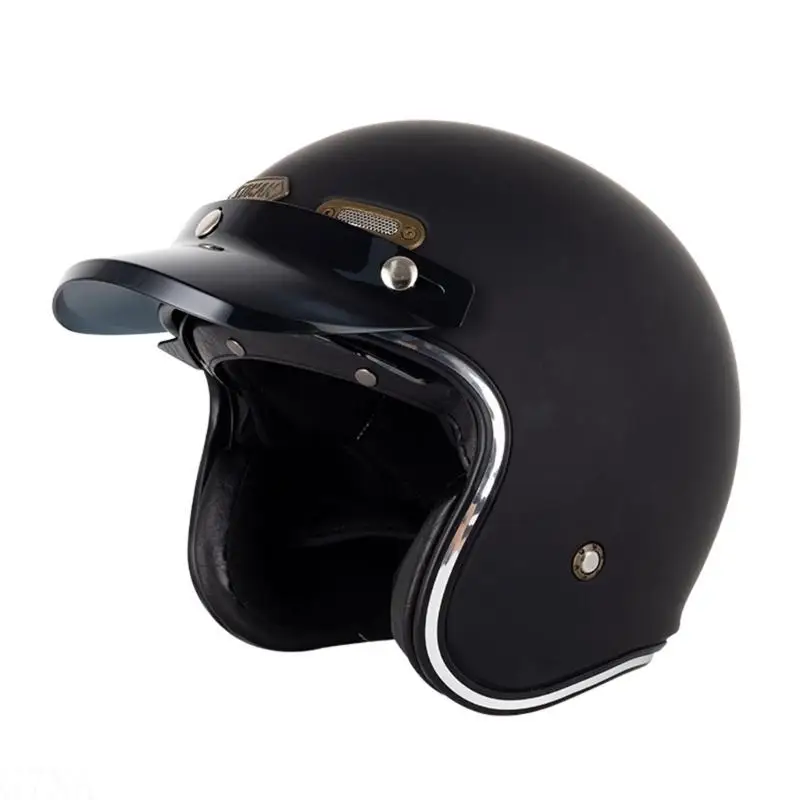 Anti-UV-Nebel, winddicht, universelles 3-Druckknopf-Visier für Motorräder mit offenem Gesicht, Helm, Windschutz, hochklappbare Passform, langlebig – Detail 3