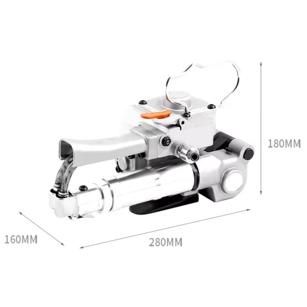 Pneumatic Baler A19 Portable Pneumatic Baler Strapping Tape Tightening Integrated Hot Melt Baler