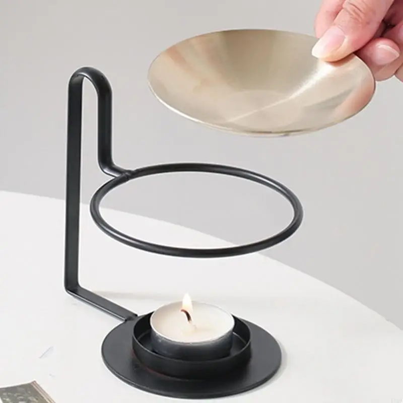 Ceramic Tealight Holder,Oil Burners for Scented Oil,Tealight Wax Warmer Decoration Bedroom,Living Room Decors