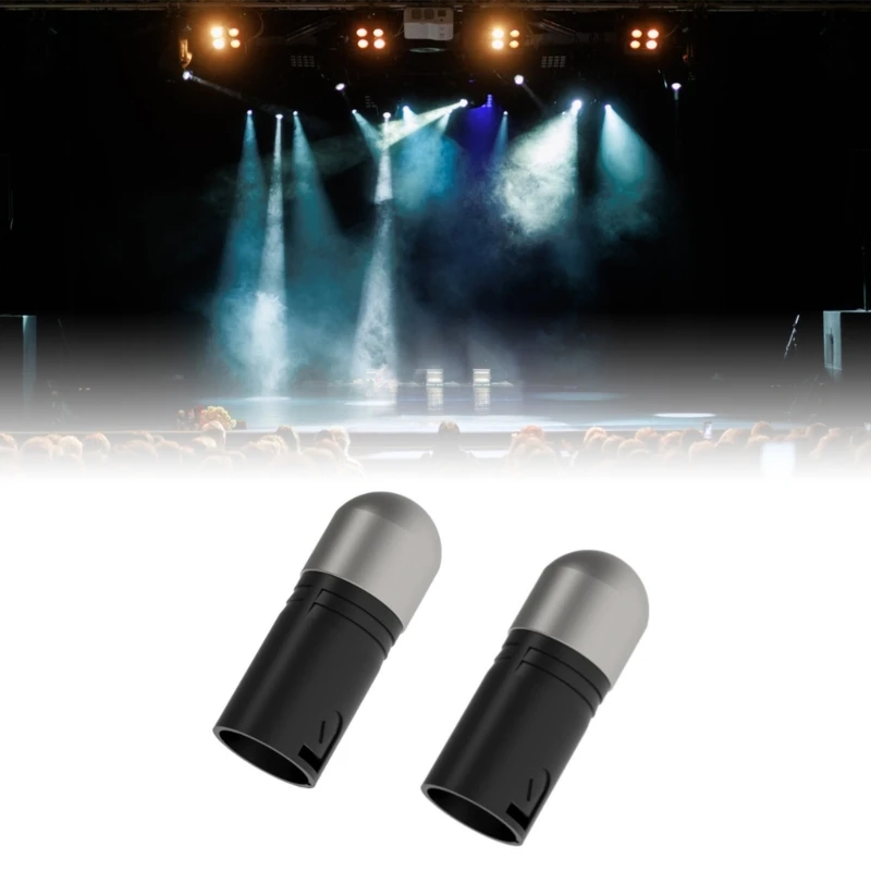 Pack Of 2 DMX512 Stage Light Terminal Resistor For Impedance Matching And Stable Transmission In Lighting Systems D2RD
