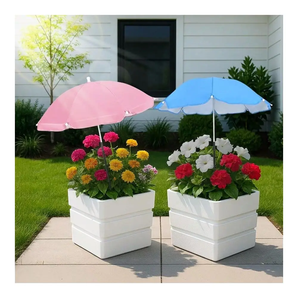

JOLVAK Plant Umbrellas For Outdoor PlantsAdjustable Garden Shade Umbrella For Potted Plants And Garden Beds From Direct Sunligh