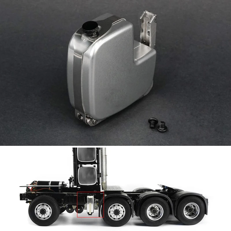 

Lesu Metal Urea Tank For DIY 1/14 Tamiyaya DIY RC Tractor Dumper Truck Model TH04813