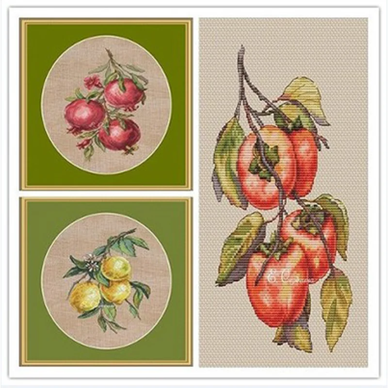 Conjunto de pinturas de punto de cruz para manualidades, Kit completo de Arte y manualidades, 14ct, 18ct, 7785