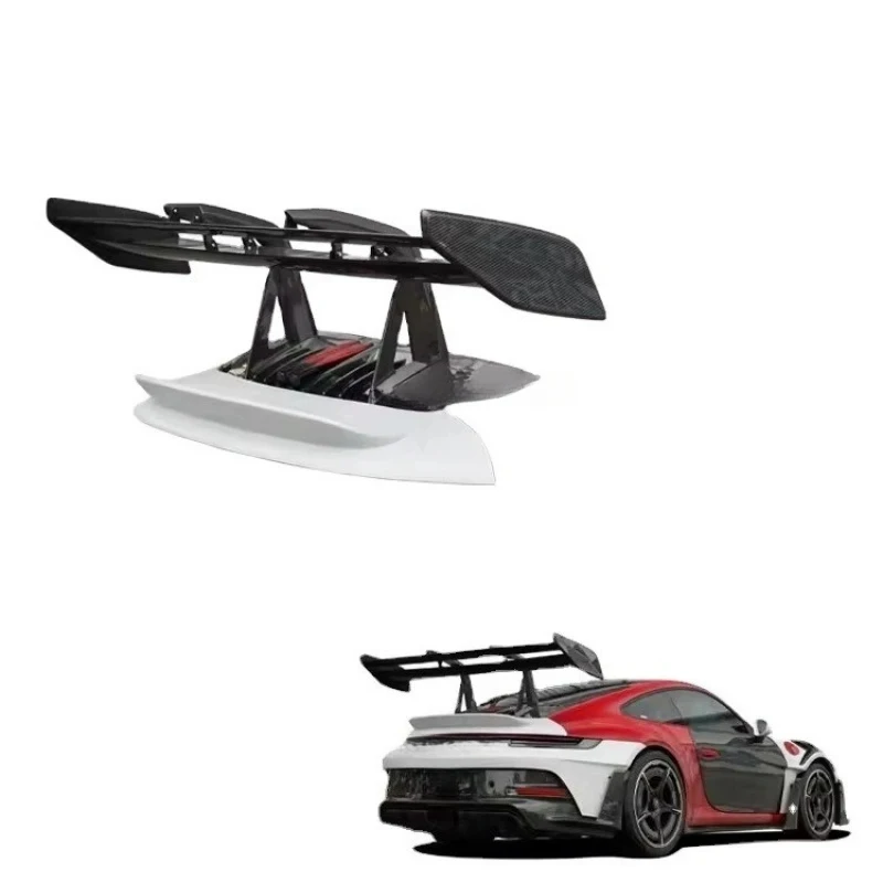 

Dry Carbon Fiber Rear Trunk Spoiler Tail Wing For 911 992 Carrera
