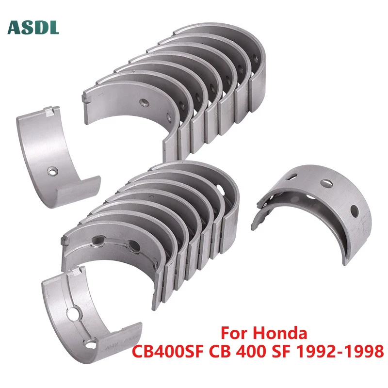 

30mm-29mm STD+25 +50 +100 Motorcycle Connecting Rod Crankshaft Bearing Tile for Honda CB400SF CB 400 SF 1992 1993 1994-1998