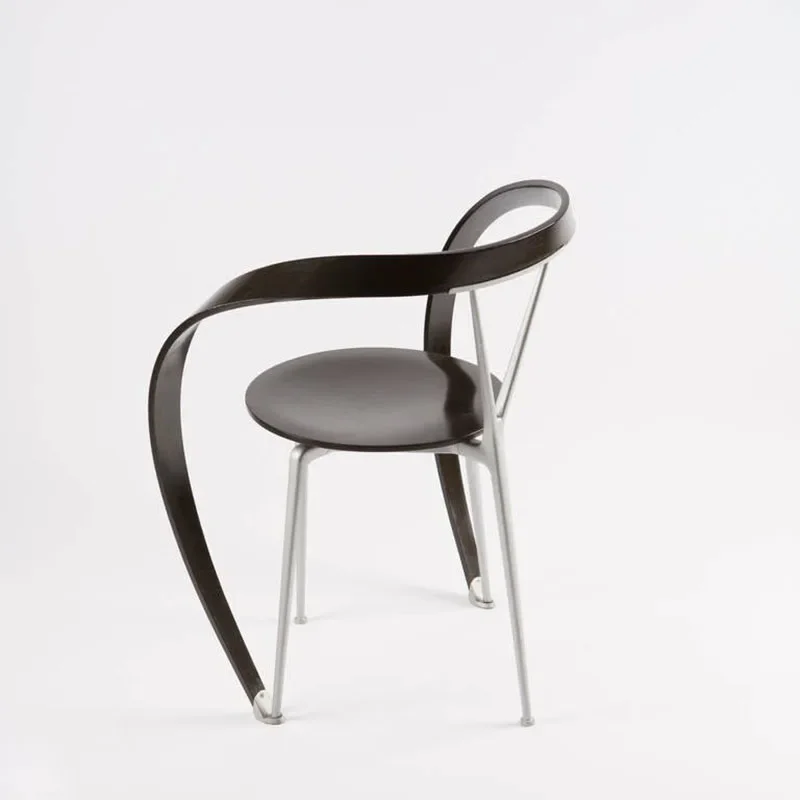 Wrought iron simple leisure single chair model room living room special-shaped Internet celebrity creative streamer chair