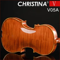 Christina Violin V05 a 4/4 Stradivarius 1716 Professional examination performance Violin Handmade Violino Musical Instruments