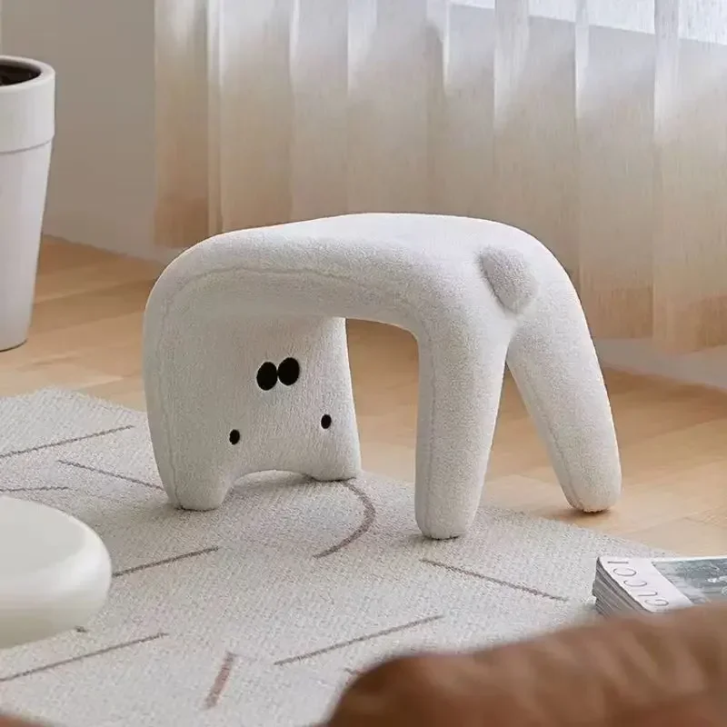 Cat Shoe Change Stool Household Door Shoe Stool Entry Small Stool Sitting Stool Low Stool Sofa Hair Stool Dressing Makeup Stool