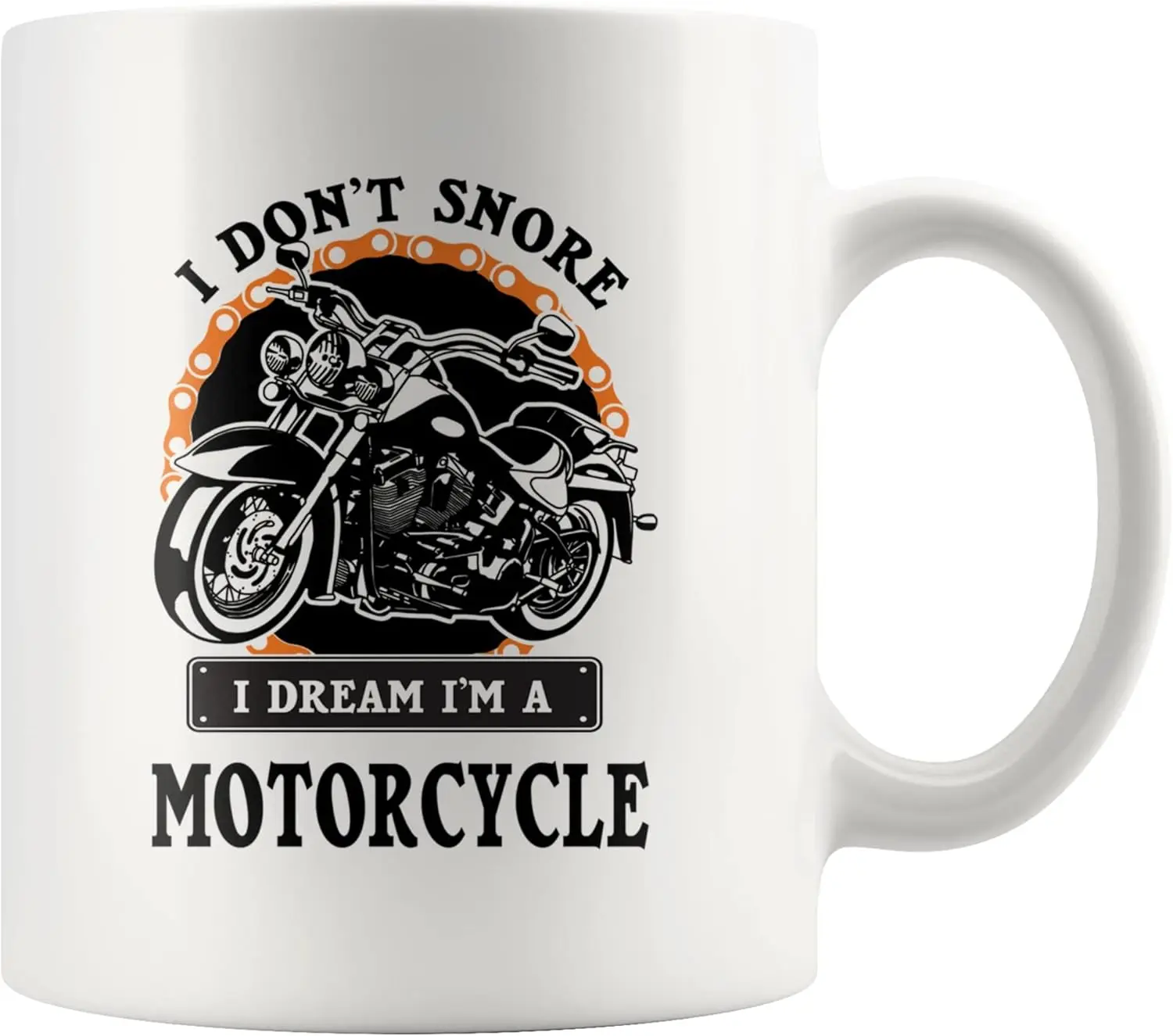 Panvola I Don't Snore I Dream I'm A Motorcycle Gifts For Biker Rider Motor Bike Lover For Dad Uncle Brother Boyfriend fr