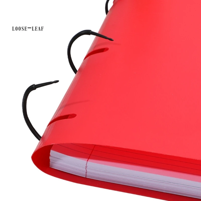 Lined Refill Paper Sheets 200 Sheets Loose Paper Practical Paper Texture Suitable for 3 Rings Binders Archival Safe 77JC