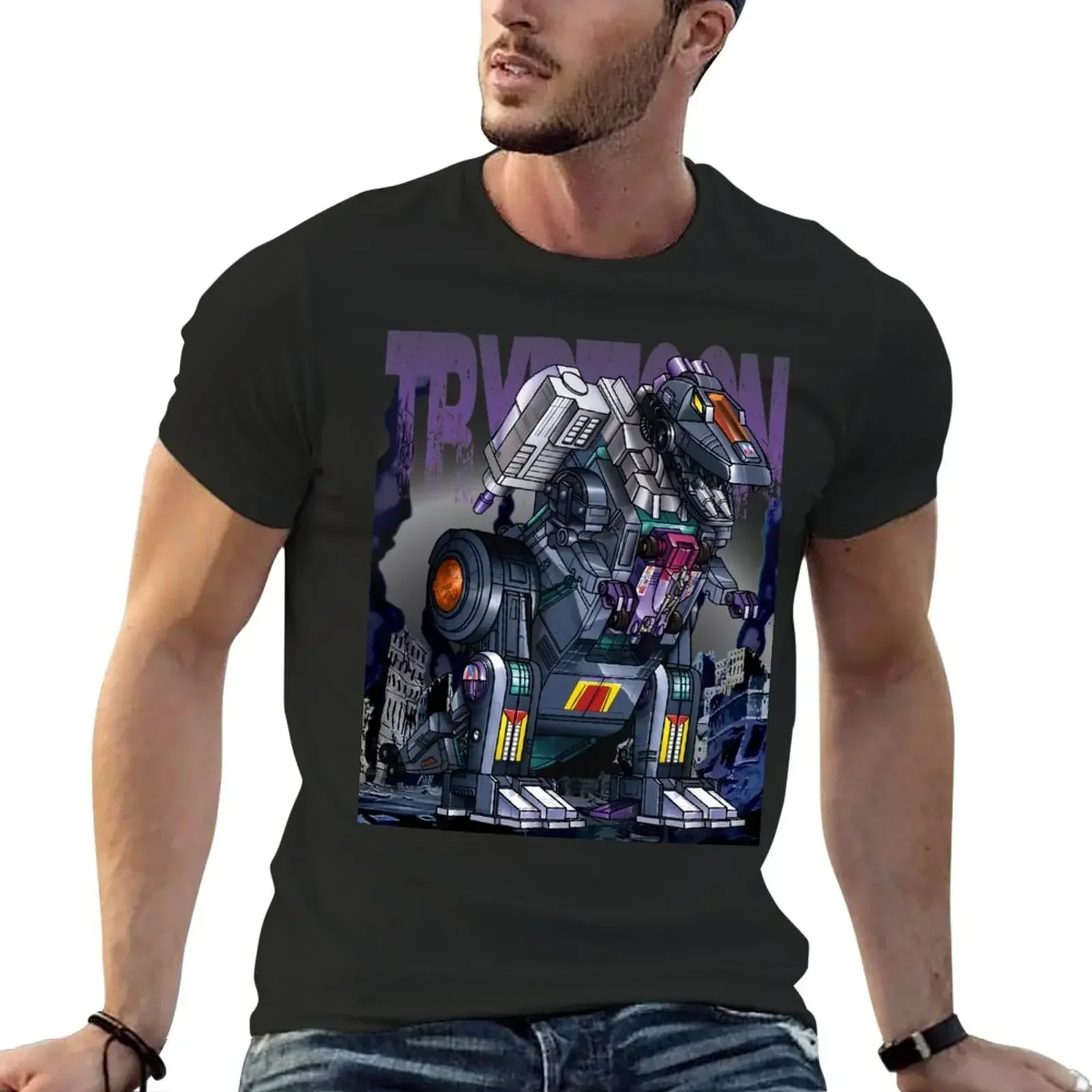 Short Sleeve Outfits Trypticon T-Shirt blacks graphic tees for men pack new in tops & tees2024 mens designer clothes heavyweight