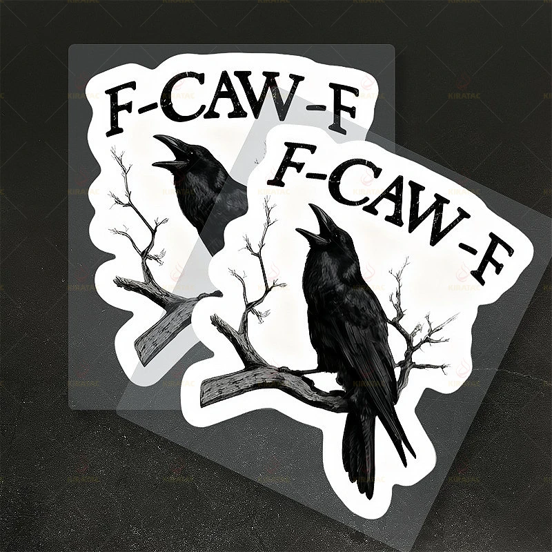 

F-CAW-F мотоциклетная наклейка для мотоциклетного шлема, хвостовые коробки, обтекатель окон автомобиля, скутеры, универсальные водонепроницаемые виниловые наклейки