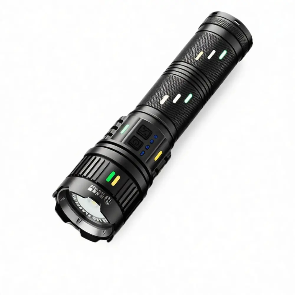 Heavy Duty Tactical Flashlight Waterproof Aluminum Alloy Led Torch Ultra Bright Handheld Light For Outdoor Search Hiking