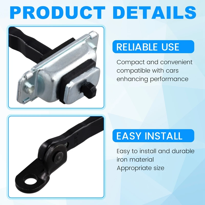 Front Left/Right Door Check Stop Hinge Strap Limiter 79380-2E000 79390-2E000 For Hyundai Tucson (5 Door SUV)