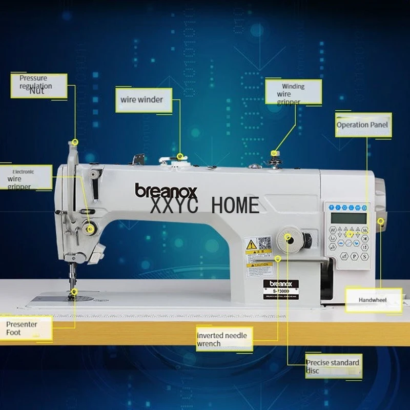 Automatic New Computer High Speed  Multifunctional Flat Sewing Machine Computer Integrated Machine Three Four Automatic Sewing M