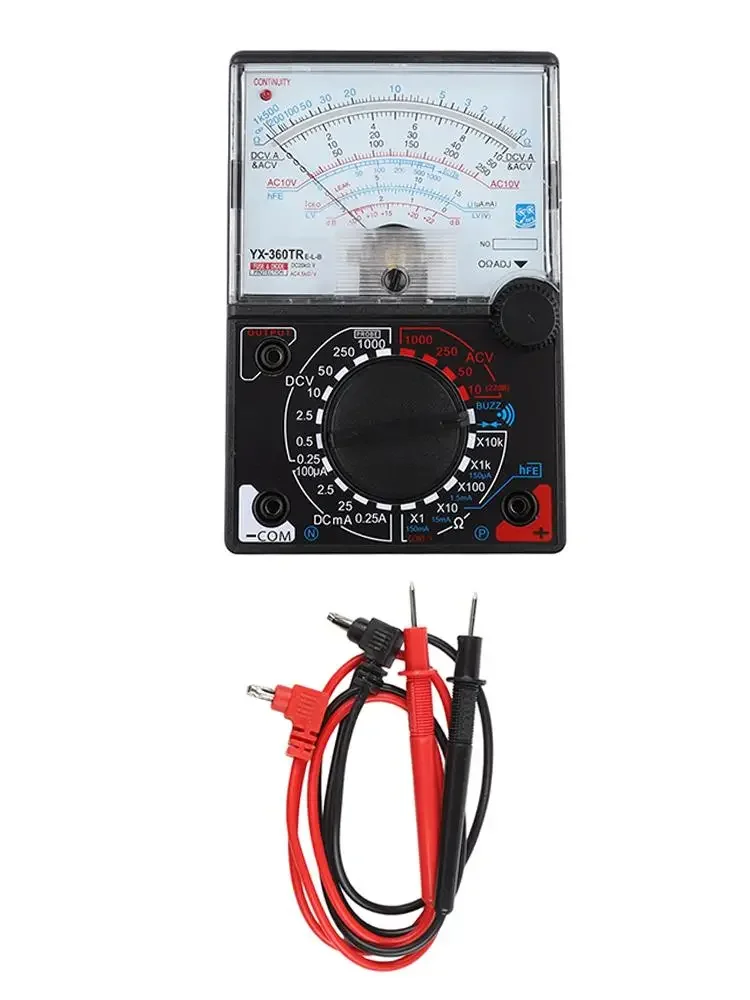 For Home Use Color: Black Digital Multimeter AC DC Voltage Measurement Continuity Check Data Hold Function LED Indicator